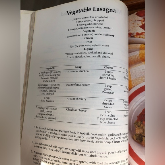 Vintage Campbell’s Soup Recipe Hardcover Book - Picture 8 of 13